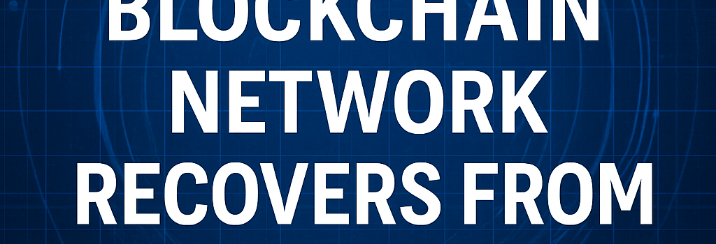 TON Blockchain Network Recovers from Brief Disruption image