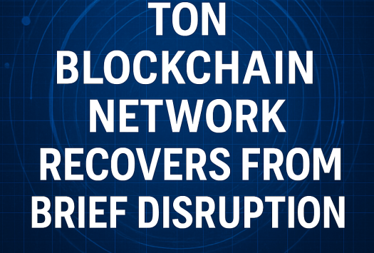 TON Blockchain Network Recovers from Brief Disruption image