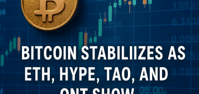 Bitcoin Stabilizes as ETH, HYPE, TAO, and QNT Show Growth Potential image