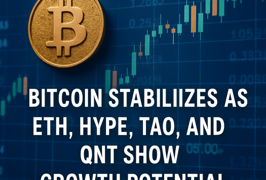 Bitcoin Stabilizes as ETH, HYPE, TAO, and QNT Show Growth Potential image