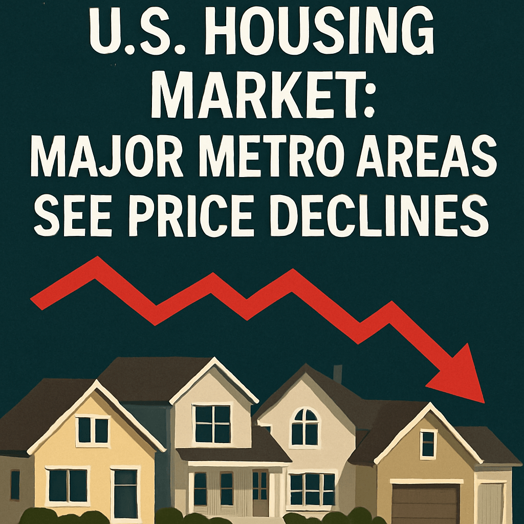 U.S. Housing Market: Major Metro Areas See Price Declines image