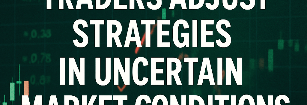Traders Adjust Strategies in Uncertain Market Conditions image