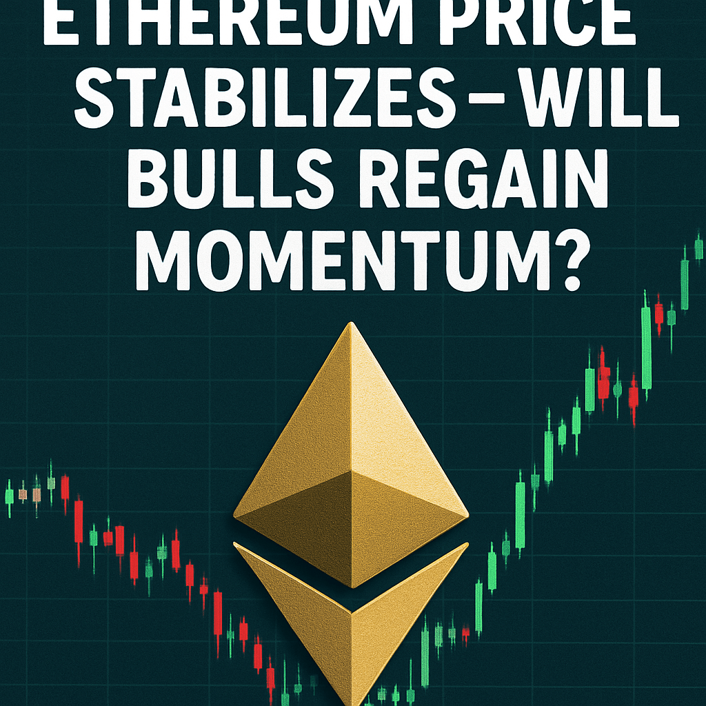 Ethereum Price Stabilizes — Will Bulls Regain Momentum? image