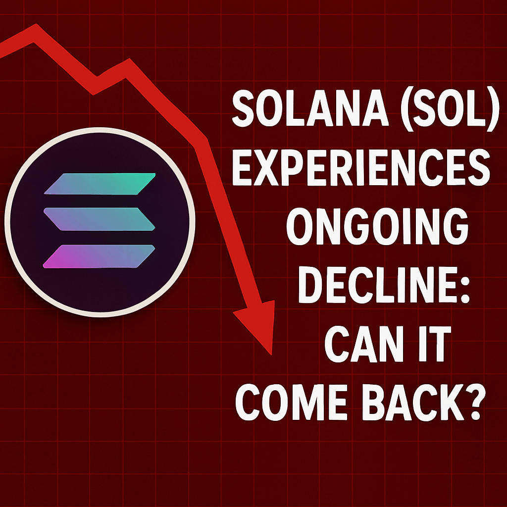 Solana (SOL) Experiences Ongoing Decline: Can it Come Back? image