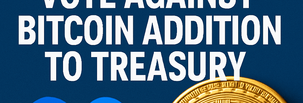 Meta Shareholders Vote Against Bitcoin Addition to Treasury image