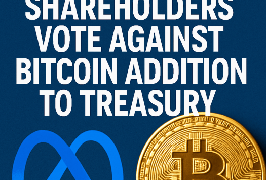 Meta Shareholders Vote Against Bitcoin Addition to Treasury image