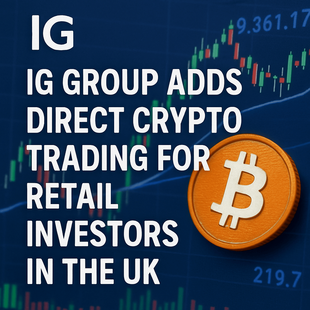 IG Group Adds Direct Crypto Trading for Retail Investors in the UK image