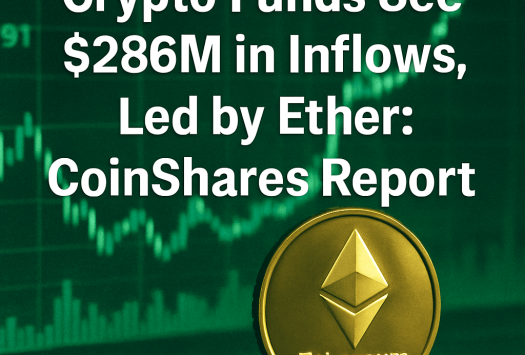 Crypto Funds See $286M in Inflows, Led by Ether: CoinShares Report image