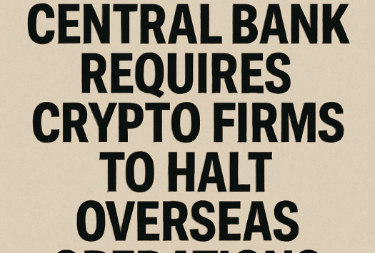 Singapore Central Bank Requires Crypto Firms to Halt Overseas Operations image