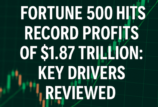 Fortune 500 Hits Record Profits of $1.87 Trillion: Key Drivers Reviewed image