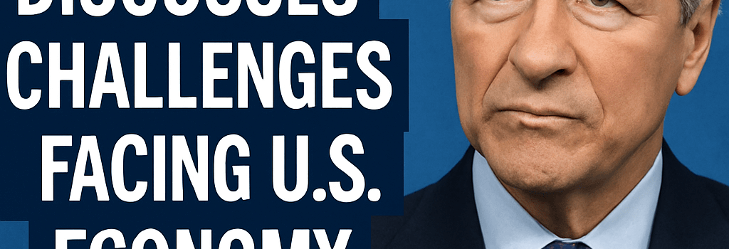 Jamie Dimon Discusses Challenges Facing U.S. Economy image