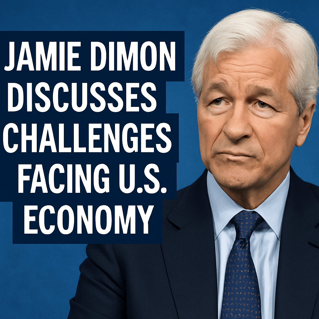 Jamie Dimon Discusses Challenges Facing U.S. Economy image