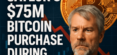 Michael Saylor’s $75M Bitcoin Purchase During Price Drop image