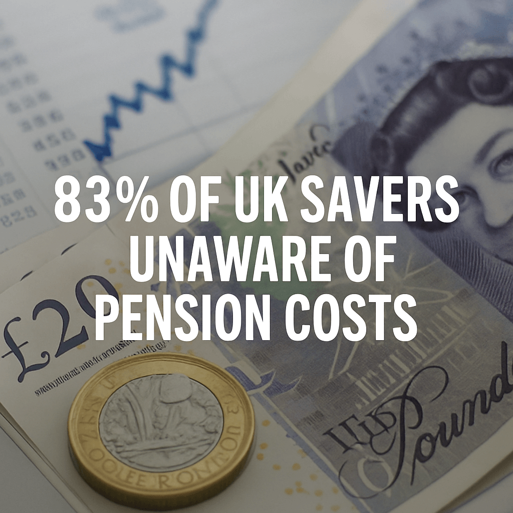 83% of UK Savers Unaware of Pension Costs image