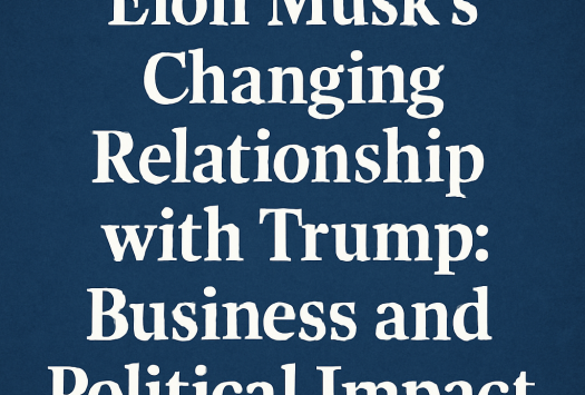 Elon Musk’s Changing Relationship with Trump: Business and Political Impact image