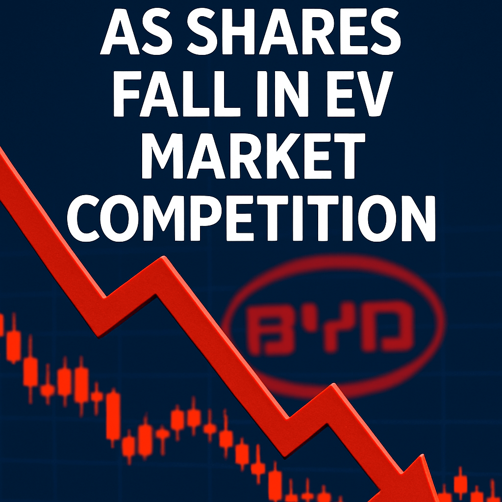 BYD Under Pressure as Shares Fall in EV Market Competition image