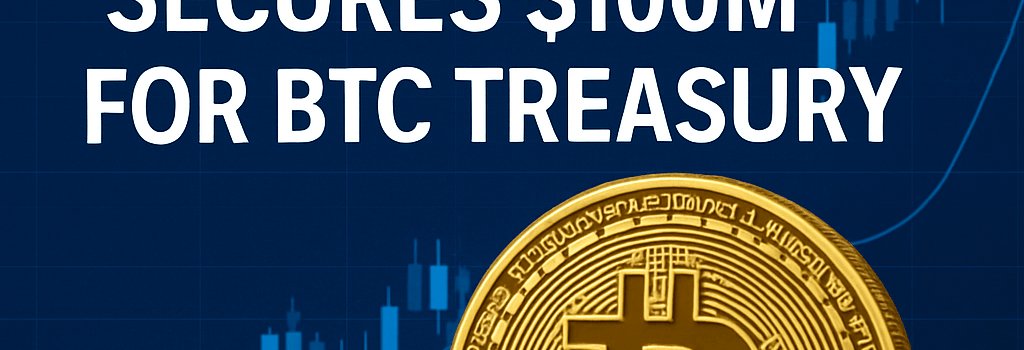 VC Roundup: Twenty One Capital Secures $100M for BTC Treasury image