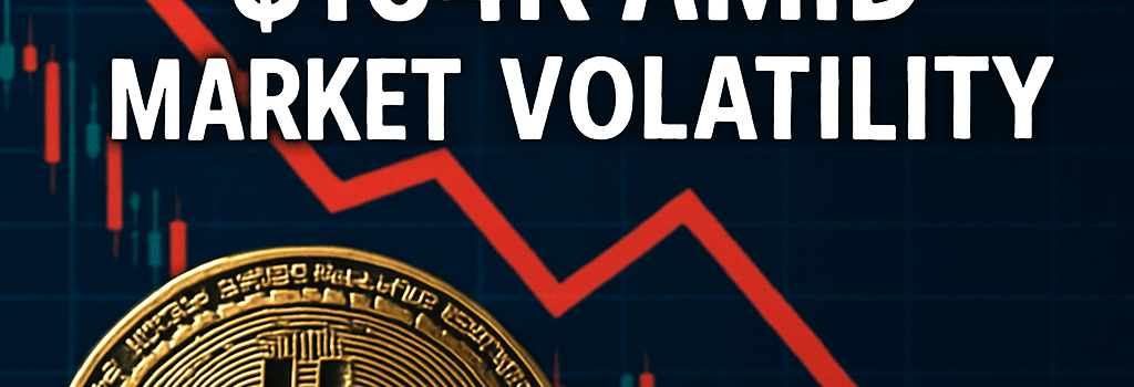 Bitcoin Price Falls Below $104K Amid Market Volatility image
