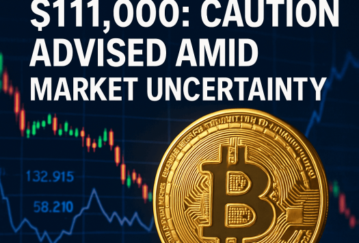 Bitcoin Hits $111,000: Caution Advised Amid Market Uncertainty image