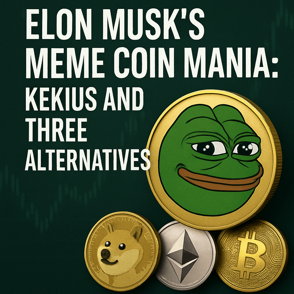 Elon Musk’s Meme Coin Mania: Kekius and Three Alternatives image