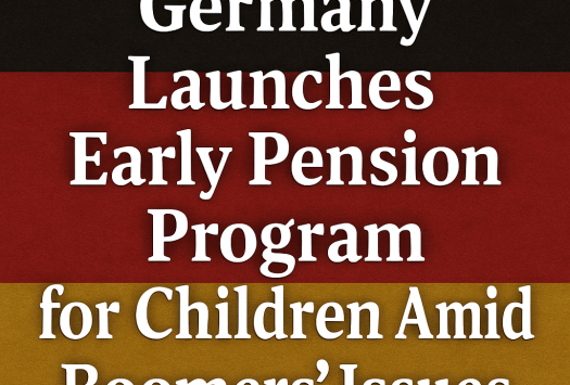 Germany Launches Early Pension Program for Children Amid Boomers’ Issues image