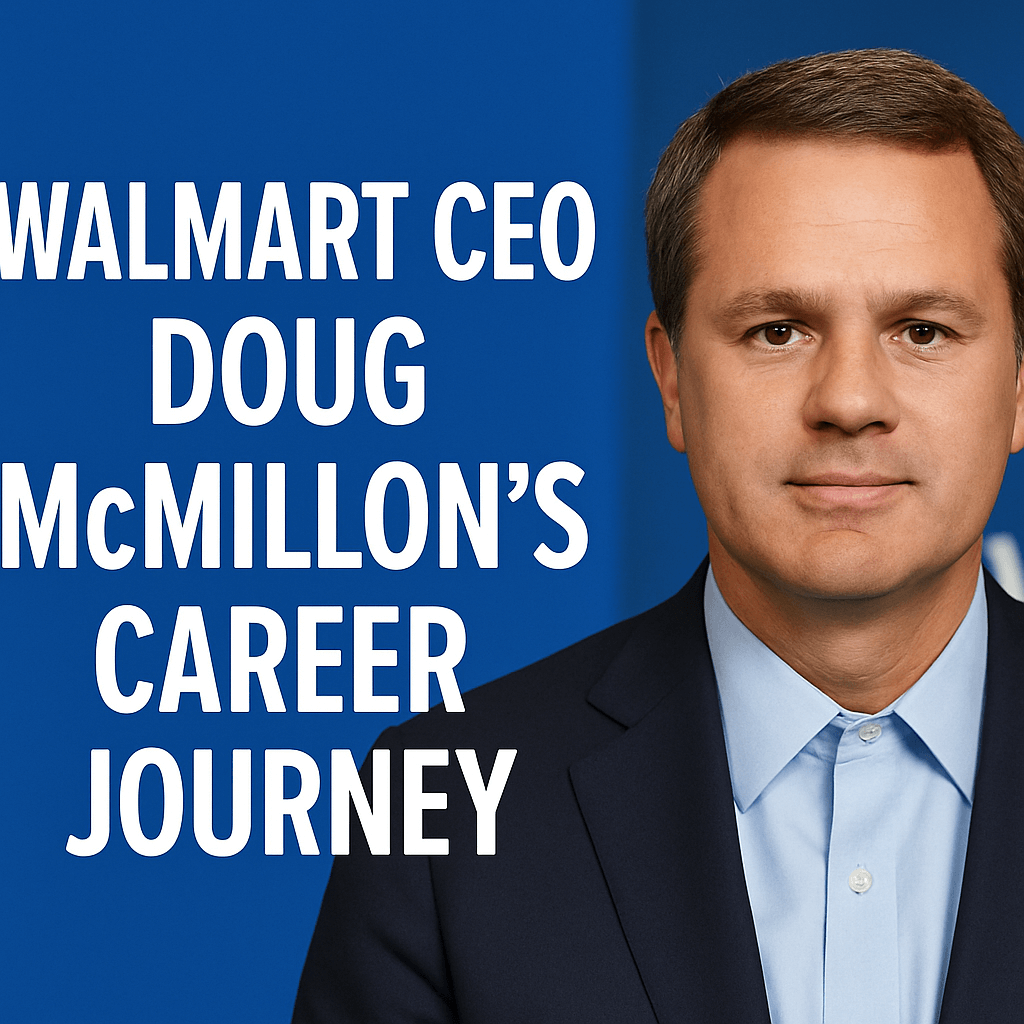 Walmart CEO Doug McMillon’s Career Journey image