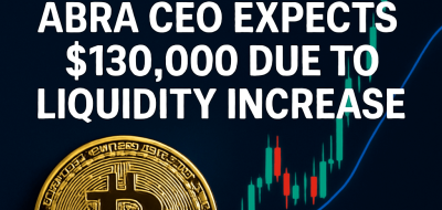 Bitcoin Price Forecast: Abra CEO Expects $130,000 Due to Liquidity Increase image