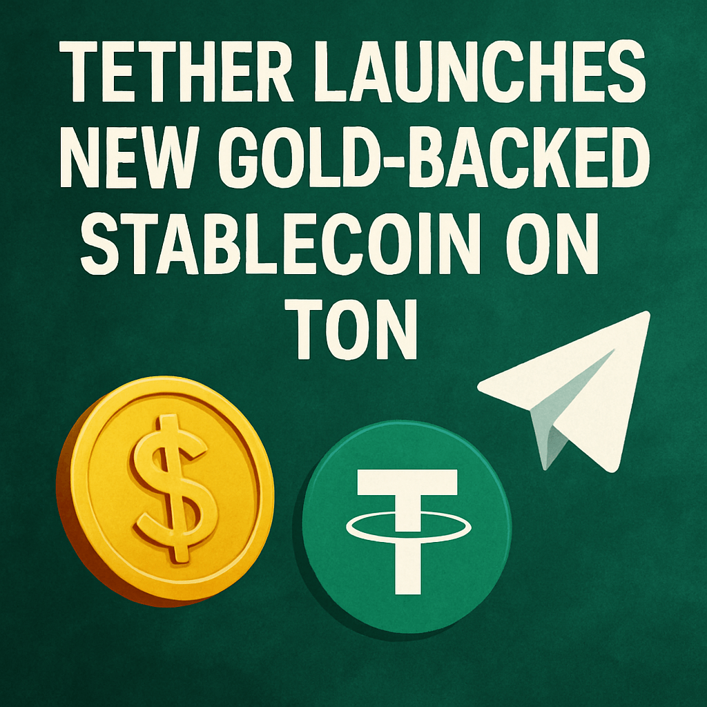 Tether Launches New Gold-Backed Stablecoin on TON image
