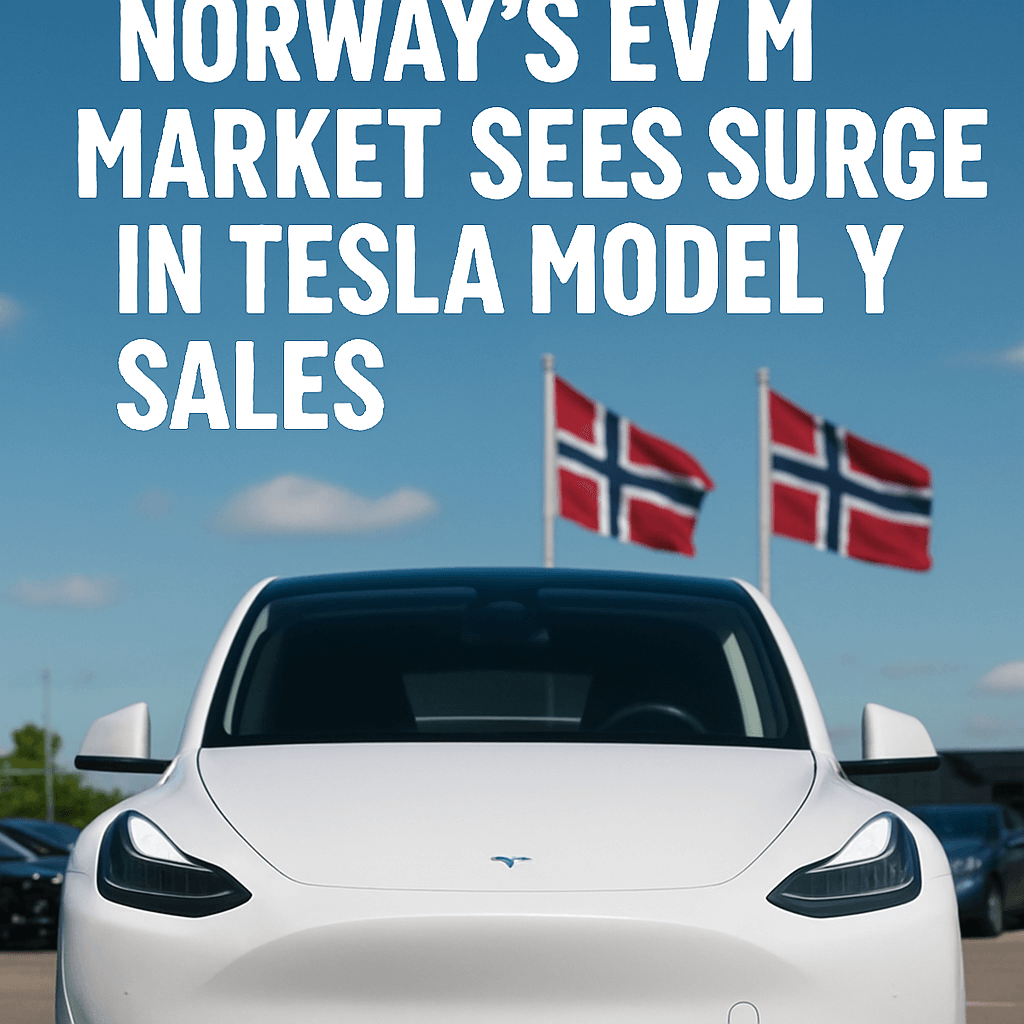 Norway’s EV Market Sees Surge in Tesla Model Y Sales image
