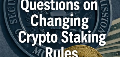 SEC Faces Questions on Changing Crypto Staking Rules image