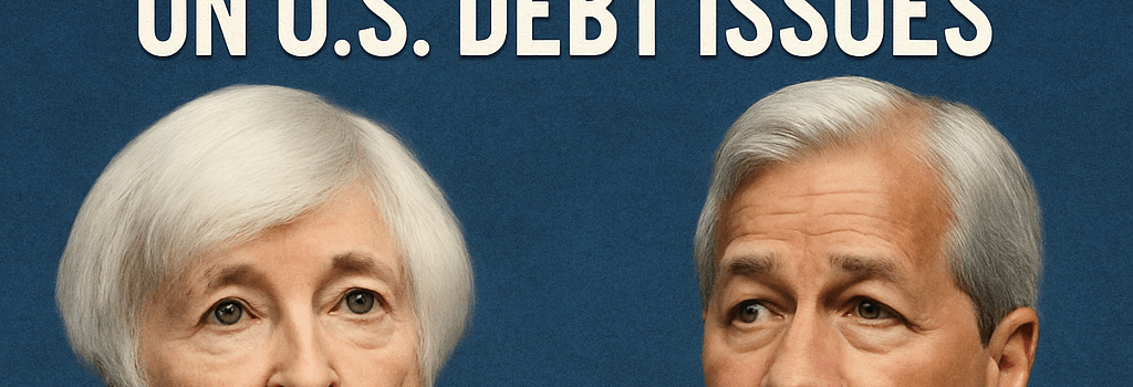 Treasury Secretary Addresses Jamie Dimon on U.S. Debt Issues image