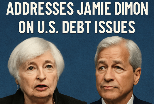 Treasury Secretary Addresses Jamie Dimon on U.S. Debt Issues image