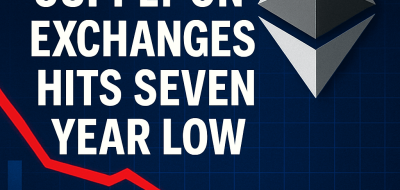 Ethereum Supply on Exchanges Hits Seven-Year Low image