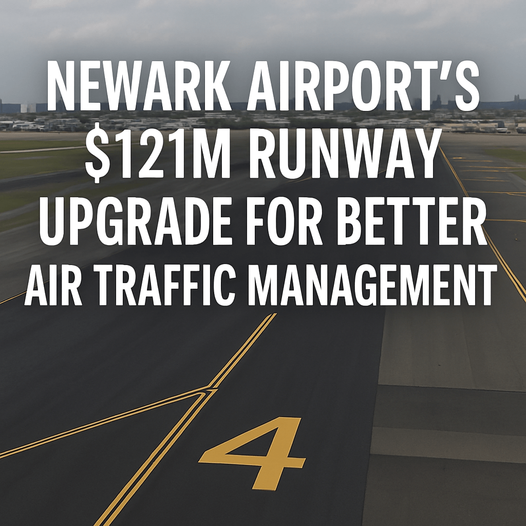 Newark Airport’s $121M Runway Upgrade for Better Air Traffic Management image