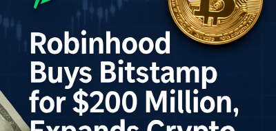 Robinhood Buys Bitstamp for $200 Million, Expands Crypto Presence image