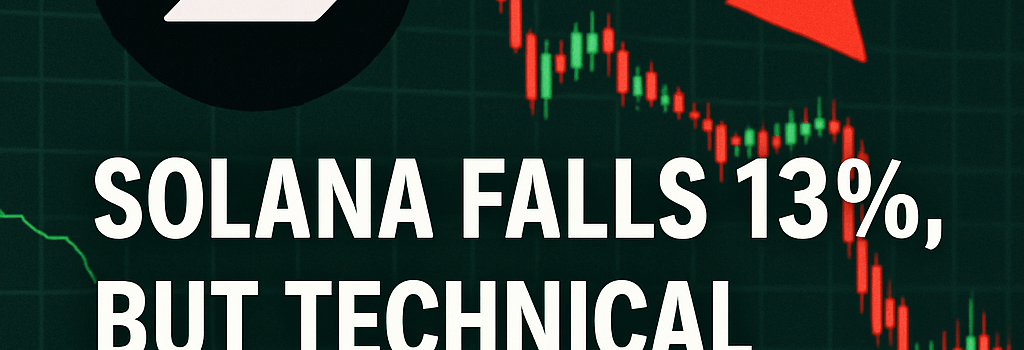 Solana Falls 13%, But Technical Analysis Hints at Potential Recovery image