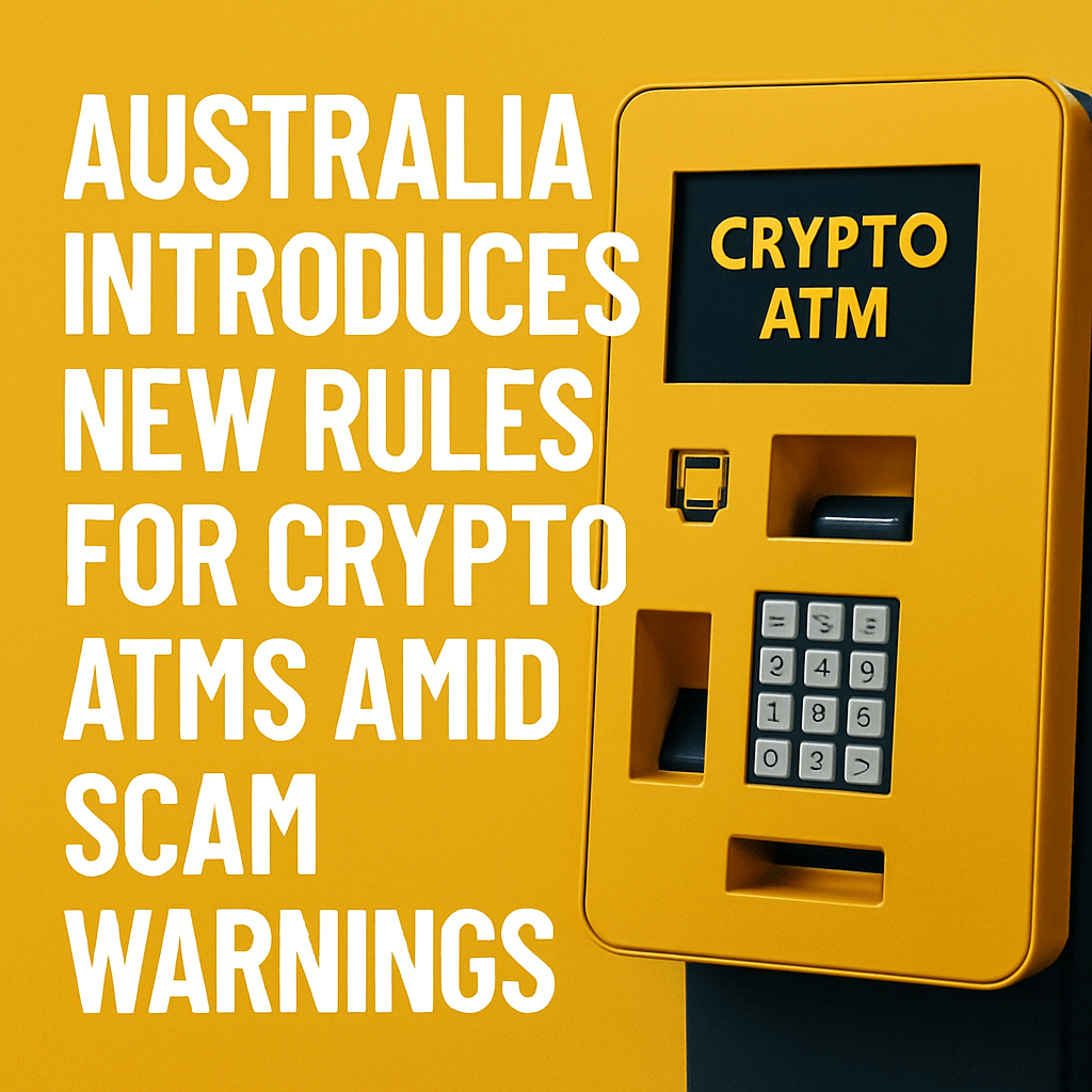 Australia Introduces New Rules for Crypto ATMs Amid Scam Warnings image