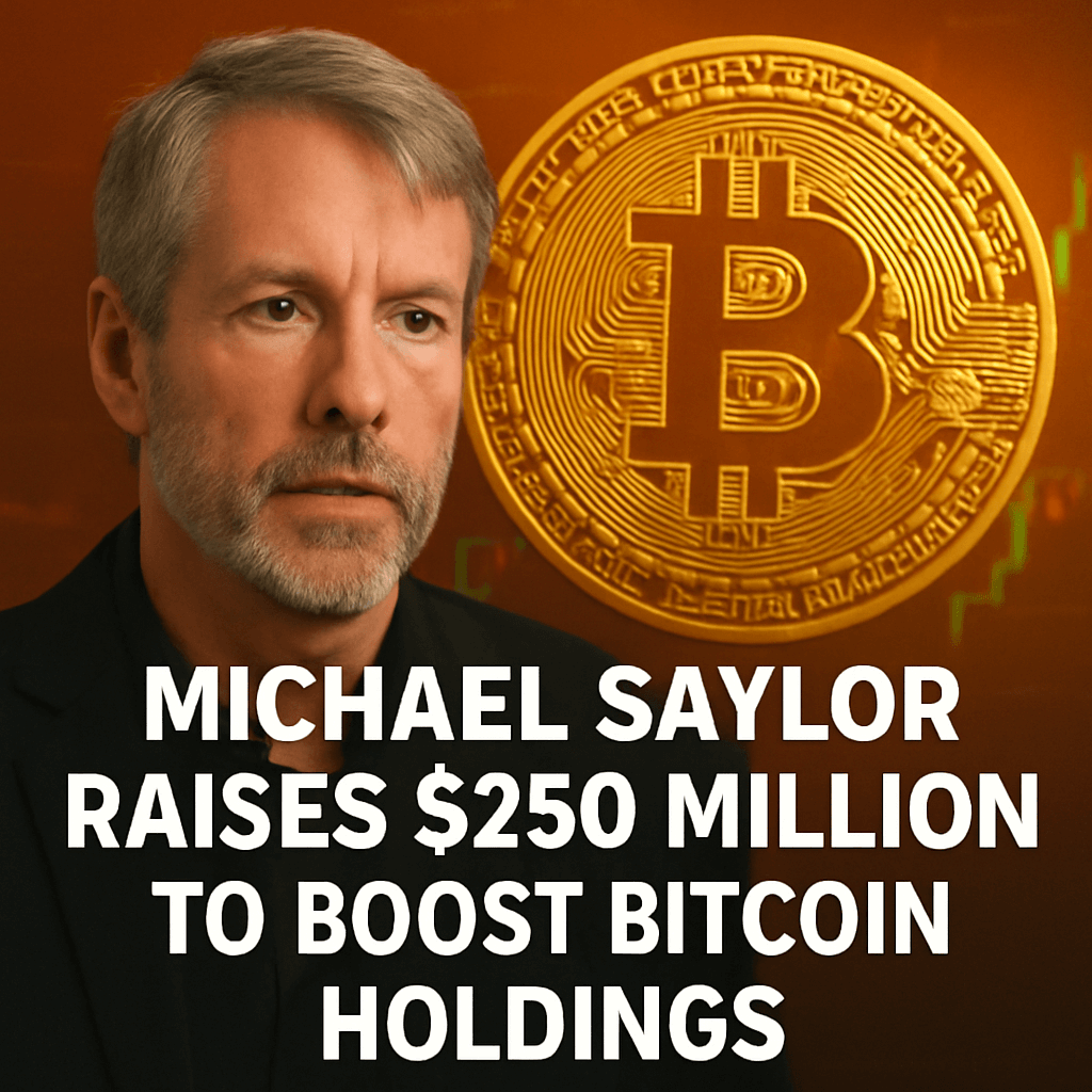 Michael Saylor Raises $250 Million to Boost Bitcoin Holdings image