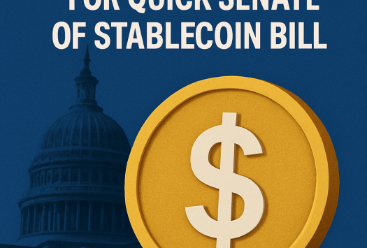 Crypto Group Calls for Quick Senate Review of Stablecoin Bill image