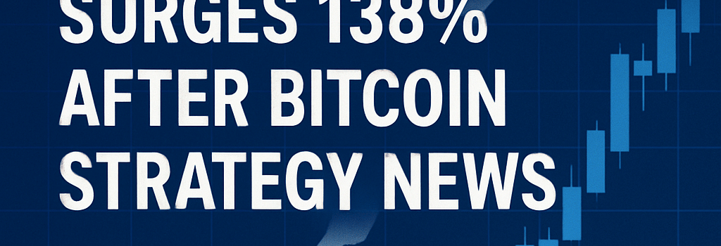 Norwegian Crypto Platform Surges 138% After Bitcoin Strategy News image