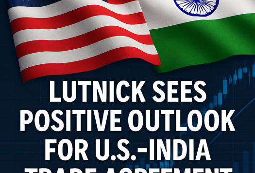 Lutnick Sees Positive Outlook for U.S.-India Trade Agreement image