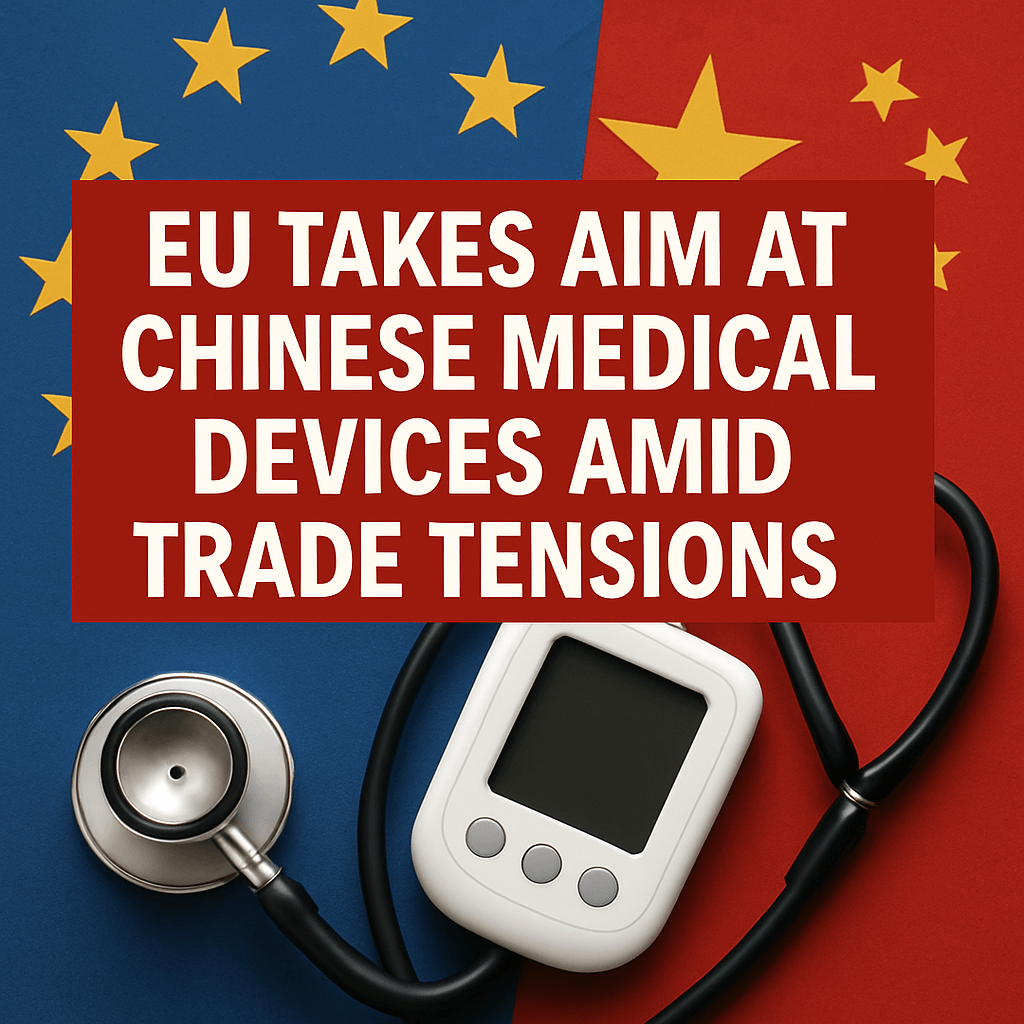 EU Takes Aim at Chinese Medical Devices Amid Trade Tensions image
