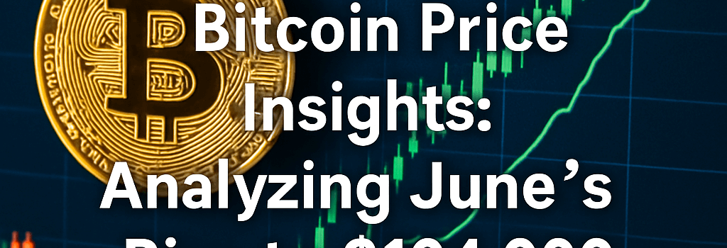 Bitcoin Price Insights: Analyzing June’s Rise to $104,000 image