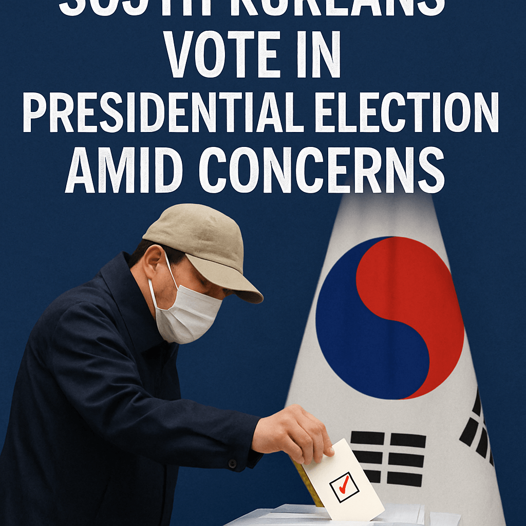 South Koreans Vote in Presidential Election Amid Concerns image