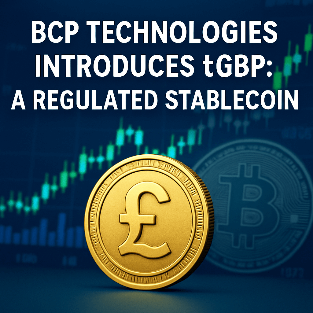 BCP Technologies Introduces tGBP: A Regulated Stablecoin image