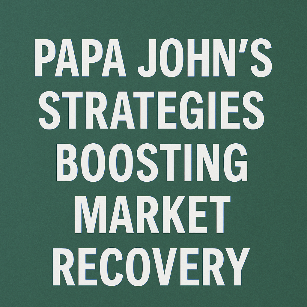 Papa John’s Strategies Boosting Market Recovery image