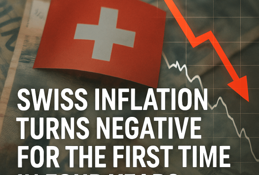 Swiss Inflation Turns Negative for the First Time in Four Years image