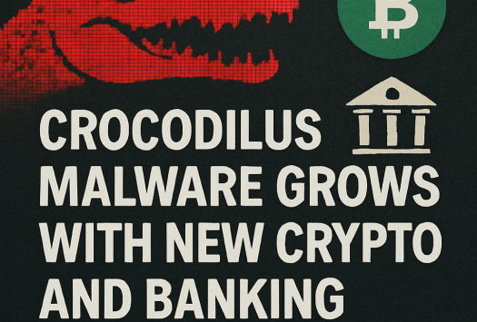 Crocodilus Malware Grows with New Crypto and Banking Features image