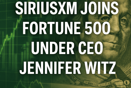 SiriusXM Joins Fortune 500 Under CEO Jennifer Witz image
