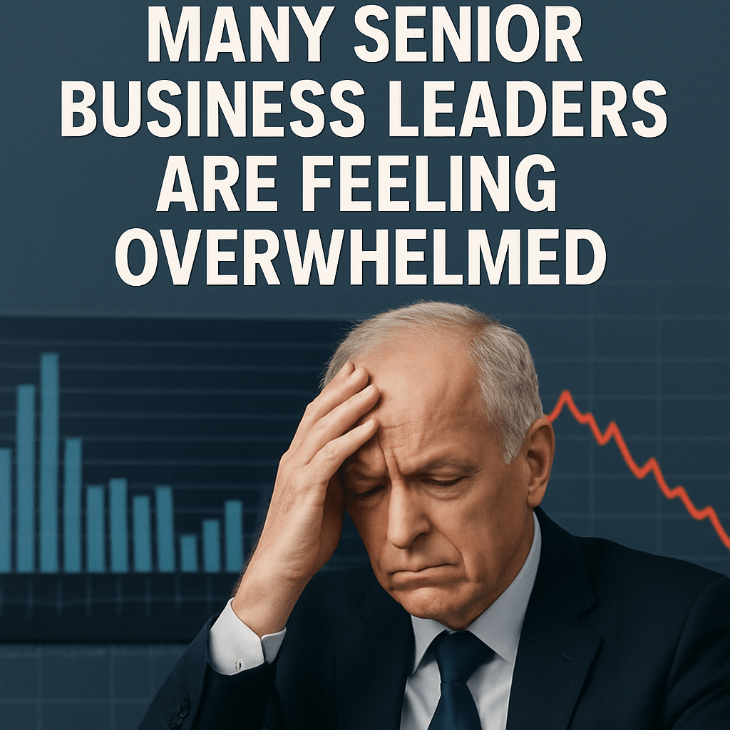 Many Senior Business Leaders Are Feeling Overwhelmed image